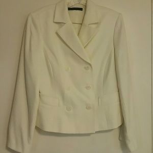 Off-white Boucle Suit➕ [tb]